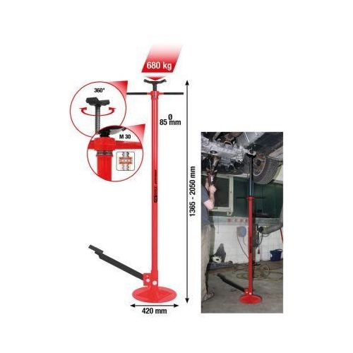 performance Teleskop-Unterstellst&uuml;tze, max. 680 kg KS TOOLS 160.1265