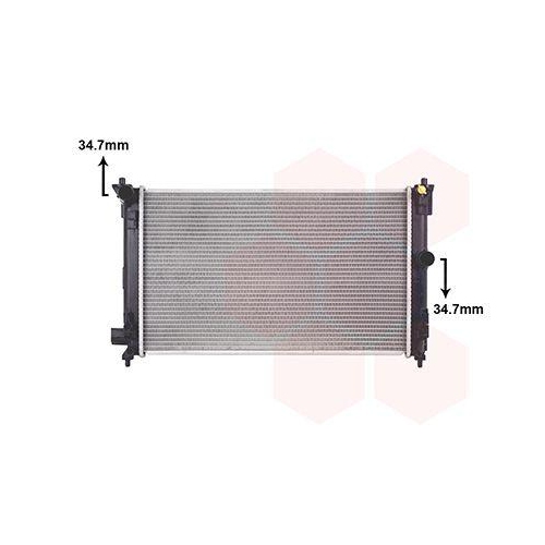 VAN WEZEL K&uuml;hler, Motork&uuml;hlung 54012703