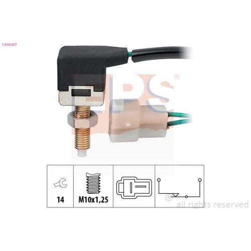 EPS Bremslichtschalter Made in Italy - OE Equivalent 1.810.057