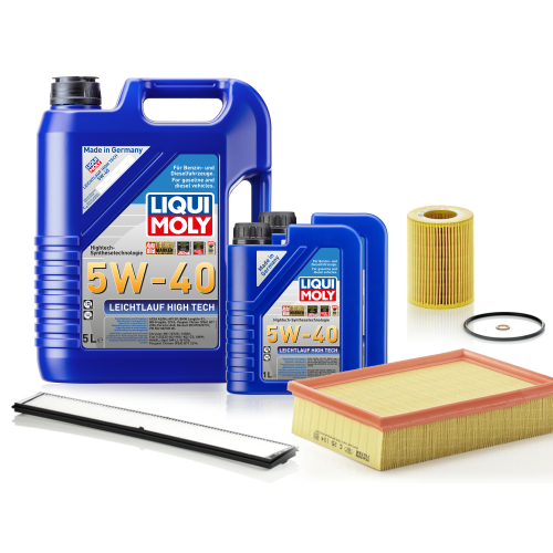 Inspektionspaket Motor&ouml;l Liqui Moly 7 Liter+&Ouml;lfilter+Luftfilter+Innenraumfilter