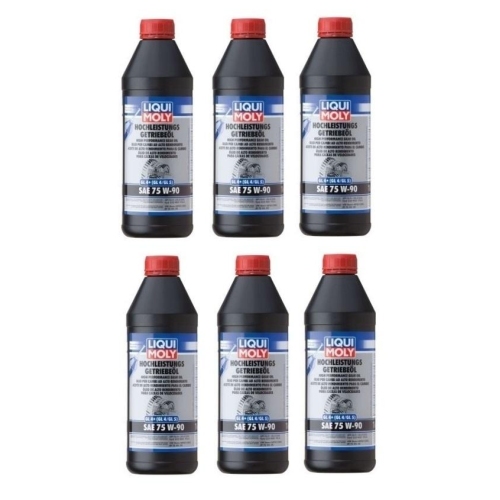 Liqui Moly Hochleistungs-Getriebe&ouml;l GL4+ SAE 75W-90 6 Liter - 4434