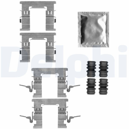 DELPHI Zubeh&ouml;rsatz, Scheibenbremsbelag LX0655