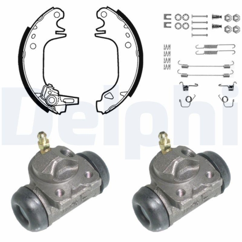 DELPHI Bremsbackensatz KP787