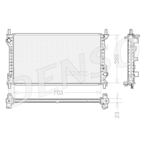 DENSO K&uuml;hler, Motork&uuml;hlung