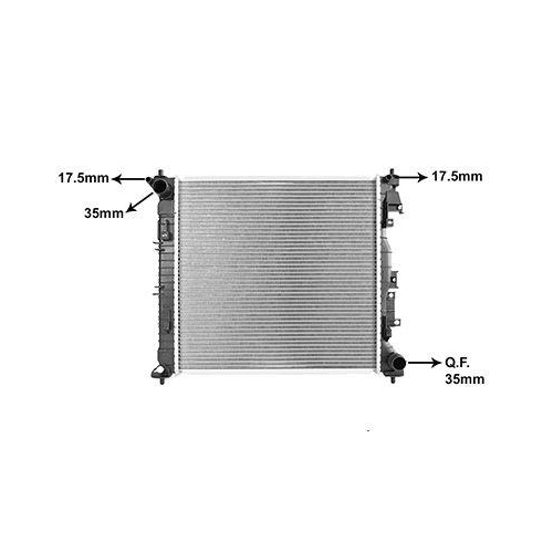VAN WEZEL K&uuml;hler, Motork&uuml;hlung 82012754