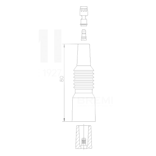 BREMI Stecker, Z&uuml;ndspule 13261A1