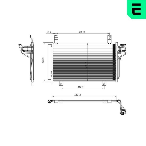 ERA Kondensator, Klimaanlage 667482