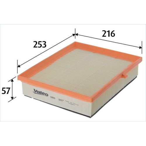 VALEO Luftfilter 585557