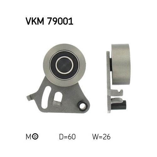SKF Spannrolle, Zahnriemen VKM 79001