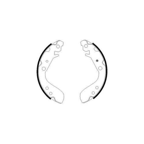 TEXTAR Bremsbackensatz 91060400