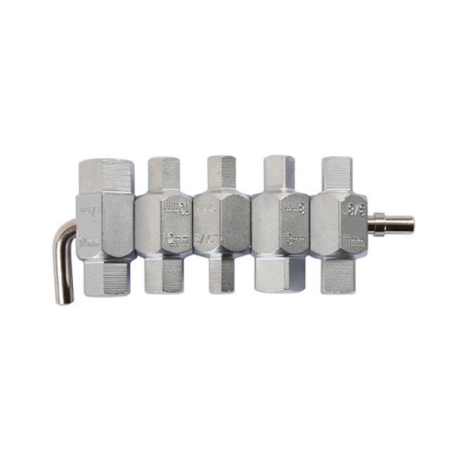 Ablassschrauben-Schl&uuml;sselsatz Set Sortiment 5-teilig LASER TOOLS 1580