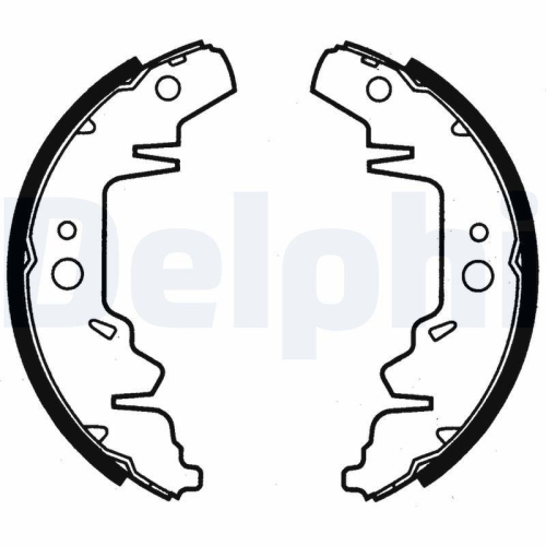 DELPHI Bremsbackensatz LS1814