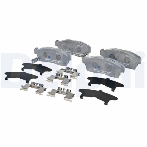 DELPHI Bremsbelagsatz, Scheibenbremse