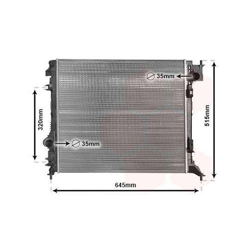 VAN WEZEL K&uuml;hler, Motork&uuml;hlung 13012704