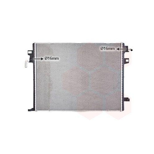 VAN WEZEL Niedertemperaturk&uuml;hler, Ladeluftk&uuml;hler 59014708