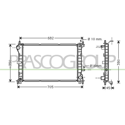 PRASCO K&uuml;hler, Motork&uuml;hlung PrascoSelection FD420R003