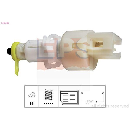 EPS Bremslichtschalter Made in Italy - OE Equivalent 1.810.108