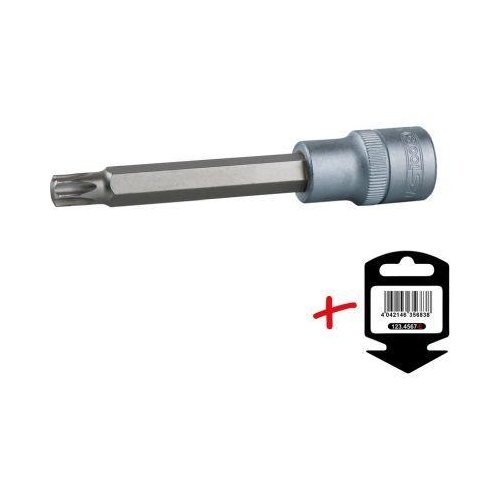 1/2 Zoll Bit-Stecknuss Torx, lang, T60 auf H&auml;nger KS TOOLS 911.1529-E