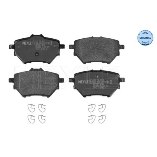 MEYLE Bremsbelagsatz, Scheibenbremse MEYLE-ORIGINAL: True to OE. 025 258 3917