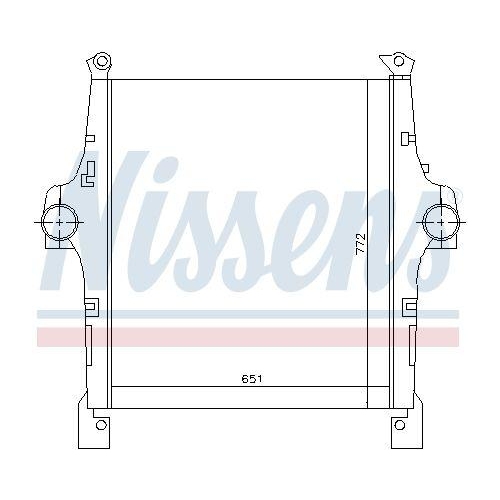 NISSENS Ladeluftk&uuml;hler 97047