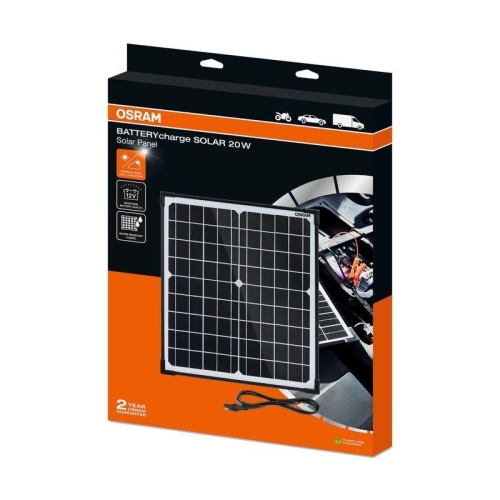 ams-OSRAM Ladeger&auml;t, Fahrzeugbatterie BATTERYcharge SOLAR 20W OSP2000
