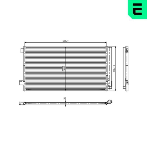 ERA Kondensator, Klimaanlage 667487