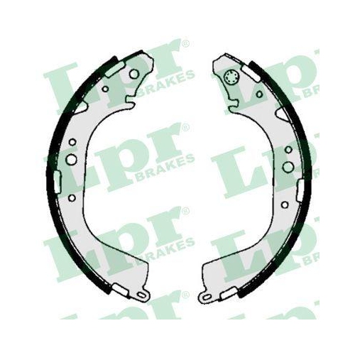 LPR Bremsbackensatz 06710