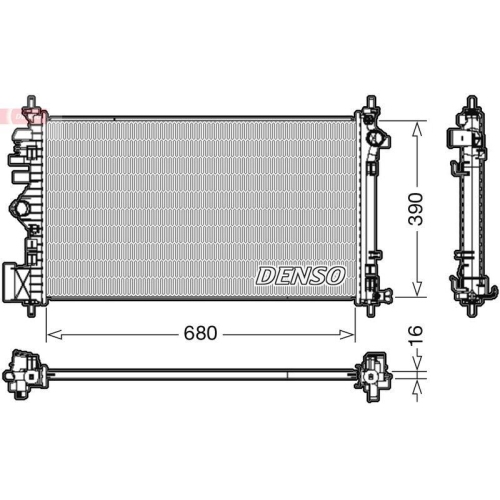 DENSO K&uuml;hler, Motork&uuml;hlung