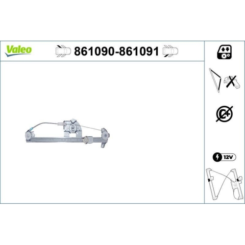 VALEO Fensterheber 861091