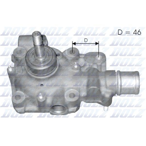 DOLZ Wasserpumpe, Motork&uuml;hlung B120
