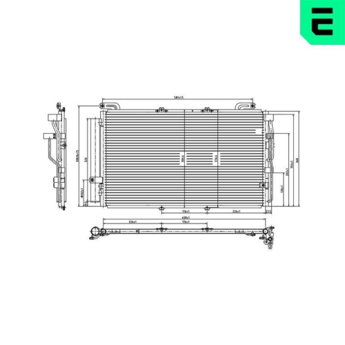 ERA Kondensator, Klimaanlage 667489