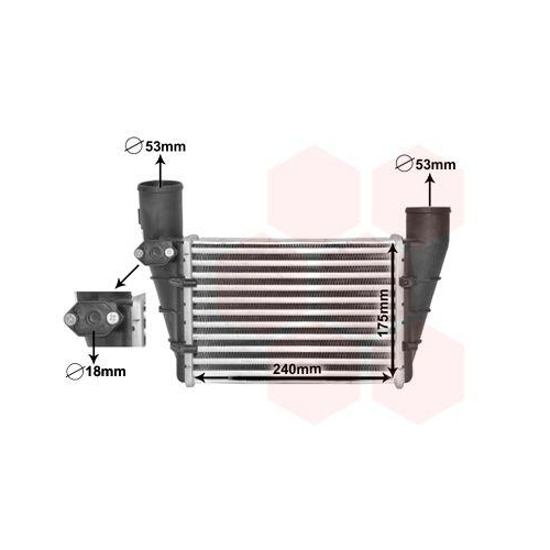 VAN WEZEL Ladeluftk&uuml;hler *** IR PLUS *** 03004112