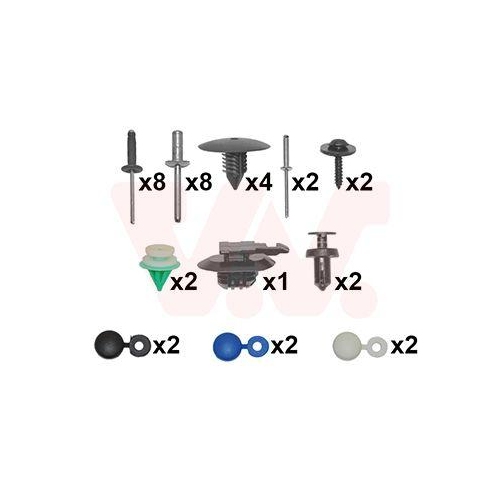 VAN WEZEL Montagesatz, Sto&szlig;f&auml;nger 4331794