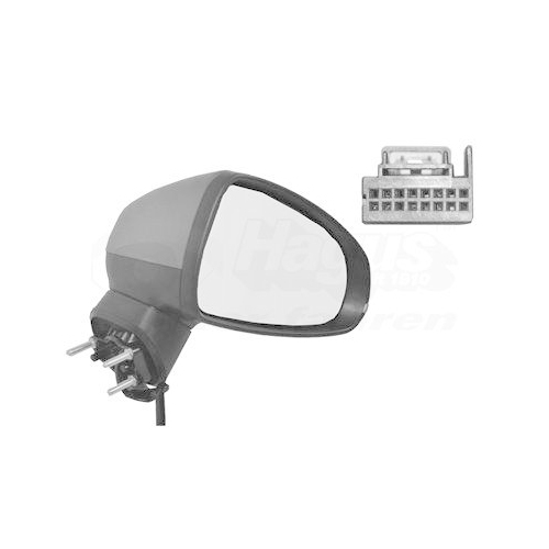 VAN WEZEL Au&szlig;enspiegel * HAGUS * 0301808