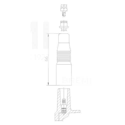 BREMI Stecker, Z&uuml;ndspule 13555A1