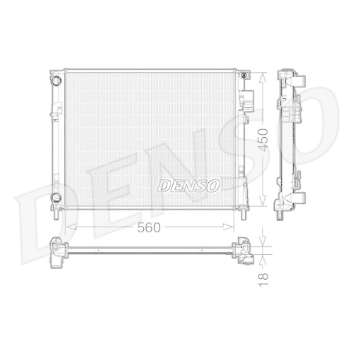 DENSO K&uuml;hler, Motork&uuml;hlung