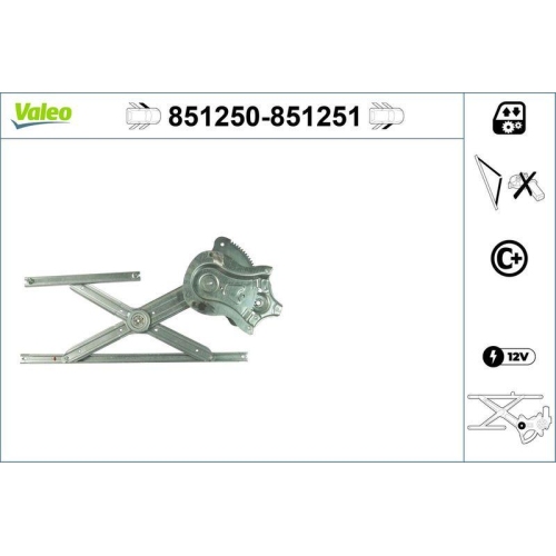 VALEO Fensterheber 851250