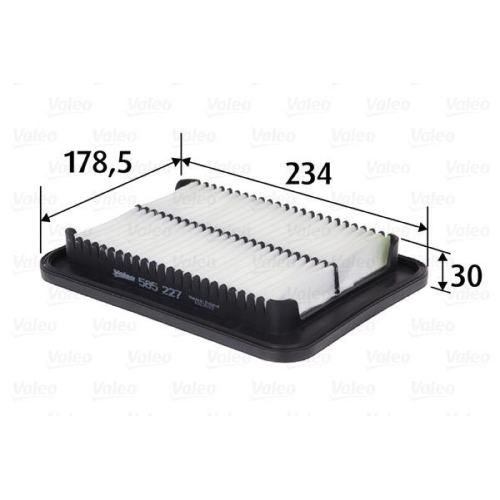 VALEO Luftfilter 585227