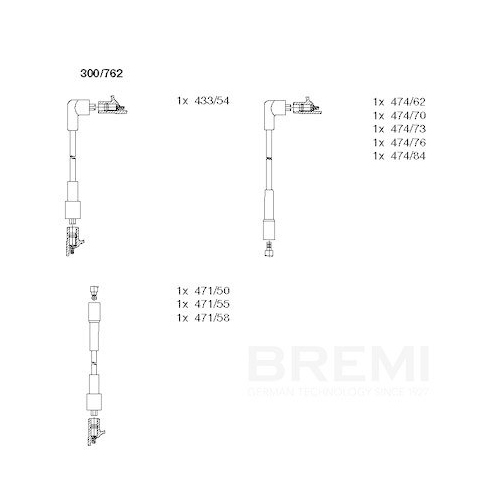 BREMI Z&uuml;ndleitungssatz
