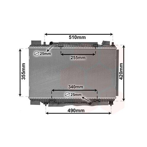 VAN WEZEL K&uuml;hler, Motork&uuml;hlung 18012704