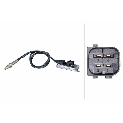 HELLA NOx-Sensor, NOx-Katalysator 6PN 358 186-511