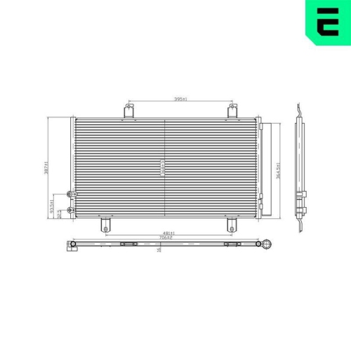 ERA Kondensator, Klimaanlage 667310