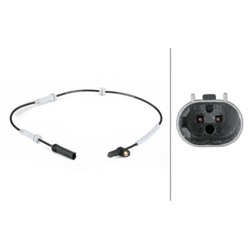 HELLA Sensor, Raddrehzahl 6PU 012 806-601