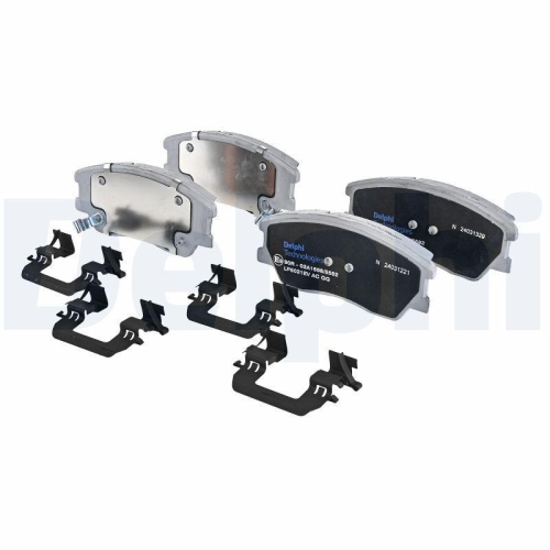 DELPHI Bremsbelagsatz, Scheibenbremse