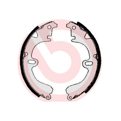 BREMBO Bremsbackensatz ESSENTIAL LINE S 83 504