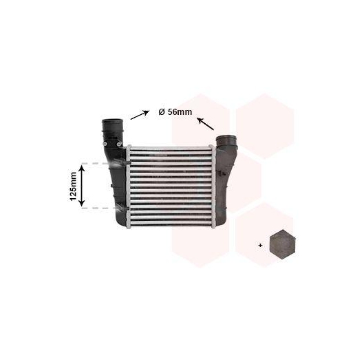 VAN WEZEL Ladeluftk&uuml;hler *** IR PLUS *** 03004333
