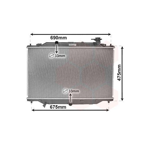 VAN WEZEL K&uuml;hler, Motork&uuml;hlung 27002270