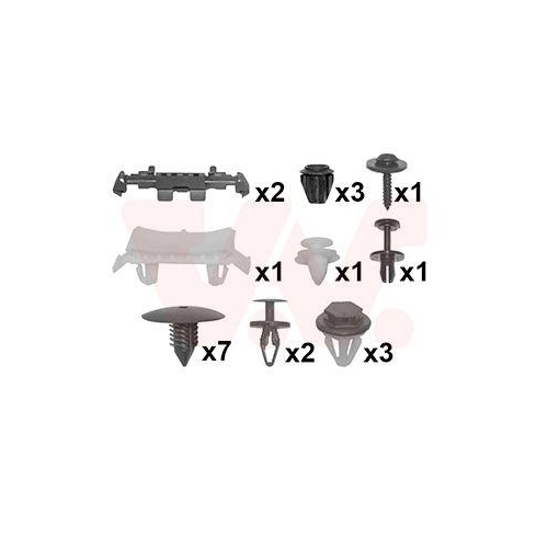 VAN WEZEL Montagesatz, Kotfl&uuml;gel 4333796