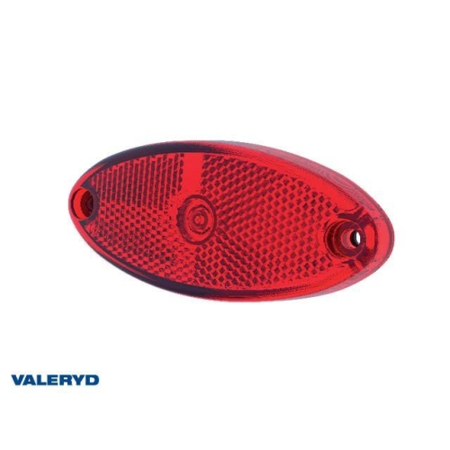 LED Positionsleuchte 102,4x45,2x15,8mm 12-36V rot 50cm kabel Anh&auml;nger Valeryd