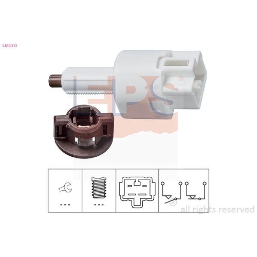 EPS Bremslichtschalter Made in Italy - OE Equivalent 1.810.212